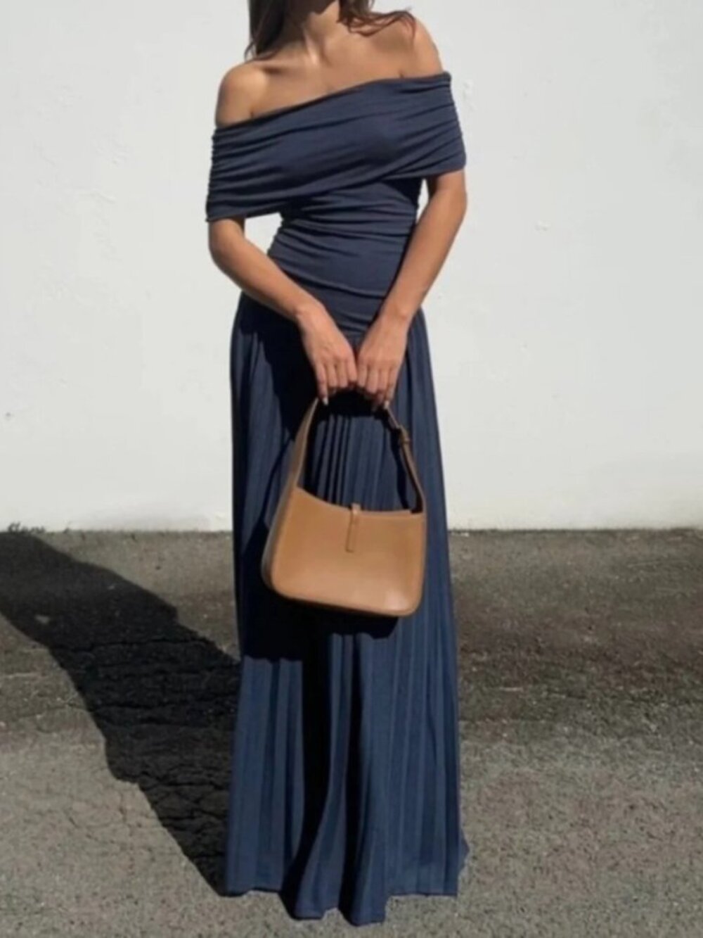 LIONESS Field Of Dreams Dress in Navy X-Small Womens Maxi Gown